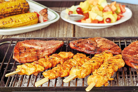 BBQ spiesjes